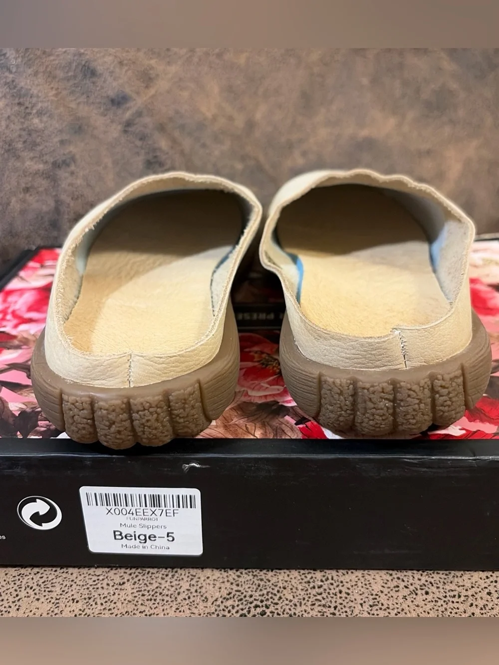 Women's Casual Fashion Mule Clog Comfortable Indoor Outdoor Size 5